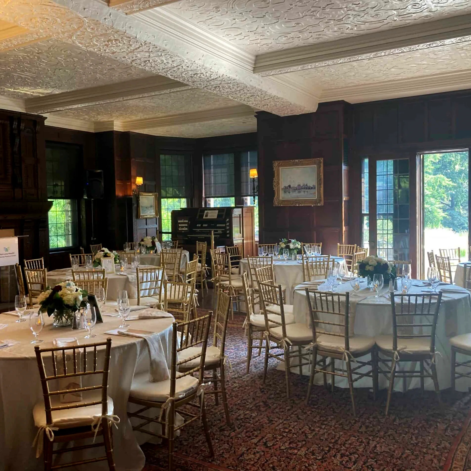 Photo by Samantha Nestory
 - The Main House set for an event.
