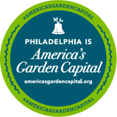 Philadelphia is America's Garden Capital Logo