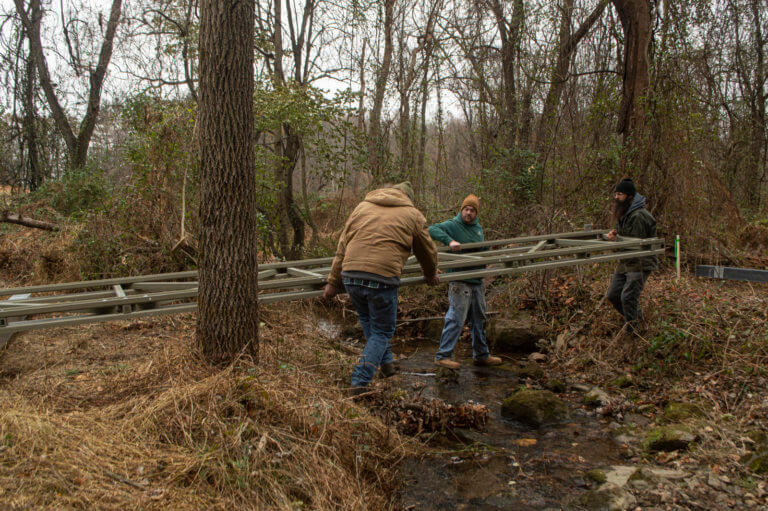 Building Bridges At Bryn Coed Preserve Natural Lands