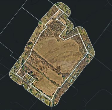 Example of NearMap imagery witin the UpStream Tech Lens product