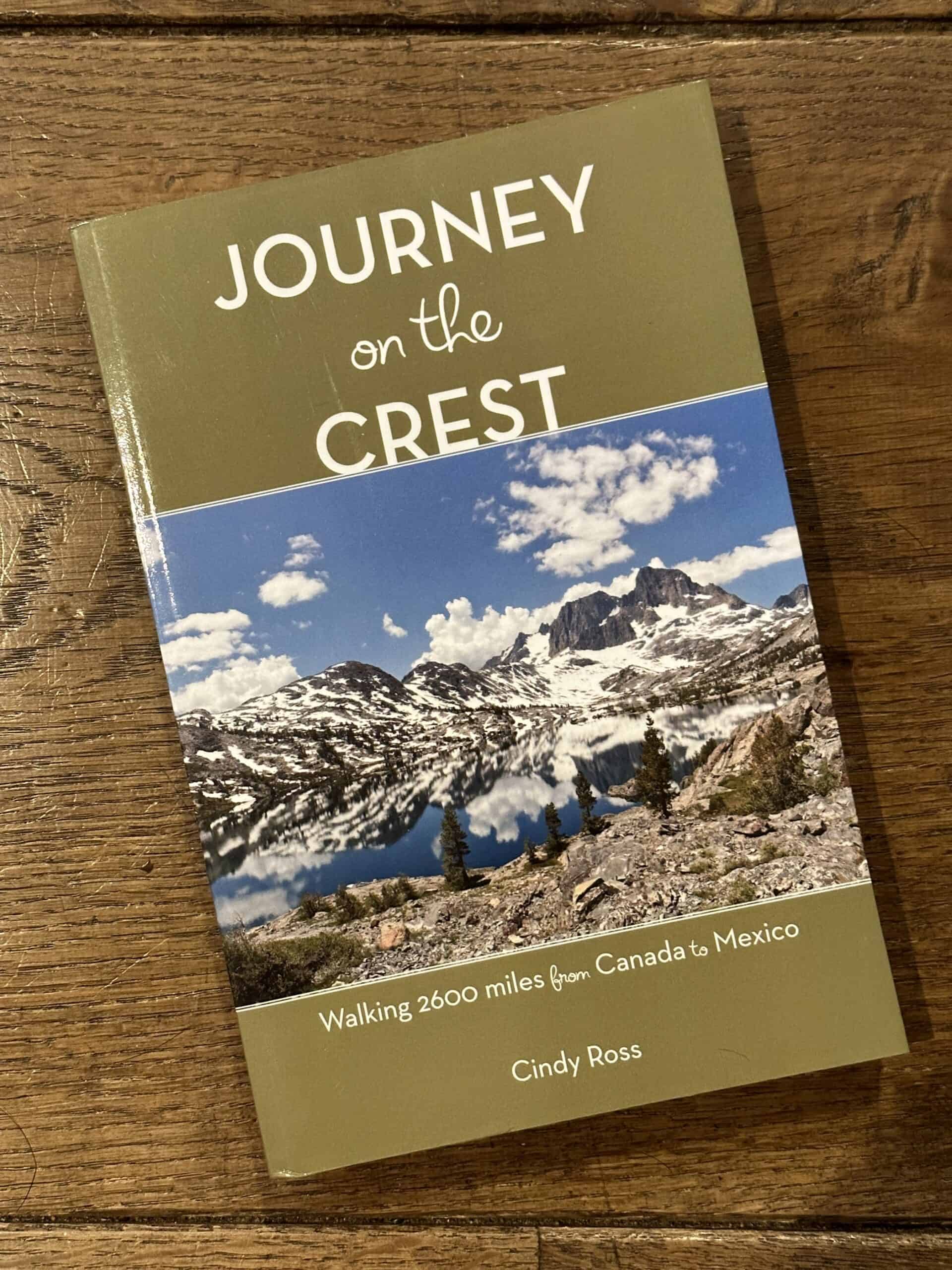 Cover of the book by Cindy Ross, "Journey on the Crest"